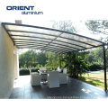 outdoor modern design aluminium closed roof pergola polycarbonate roof